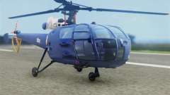 Indian Navy CHETAK Heli Skin для GTA San Andreas