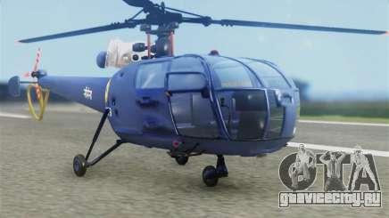 Indian Navy CHETAK Heli Skin для GTA San Andreas