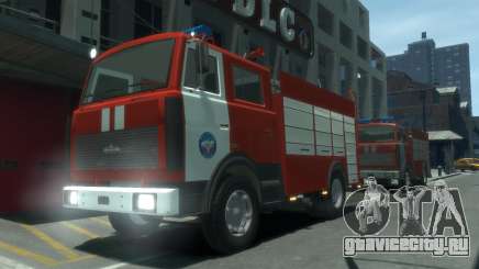 МАЗ 533702 МЧС России для GTA 4
