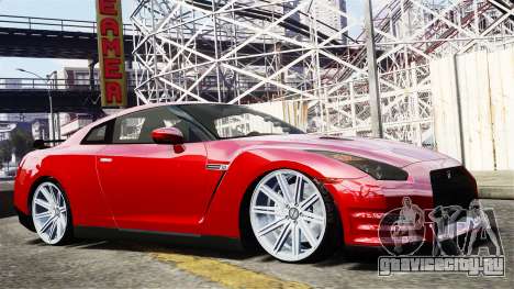 Nissan GT-R AMS 2012 для GTA 4