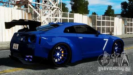 Nissan GT-R R35 Liberty Walk для GTA 4