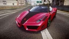Ferrari 458 Italia Mansory Siracusa 2011 для GTA 4