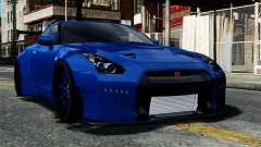 Nissan GT-R R35 Liberty Walk для GTA 4