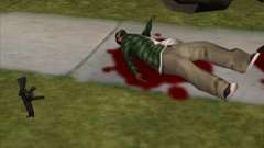 Weapons on the Ground для GTA San Andreas