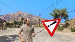 Дорожный знак для GTA 5
