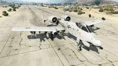 Fairchild Republic A-10A Thunderbolt II v1.2 для GTA 5