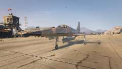 Northrop F-5E Tiger II USA для GTA 5