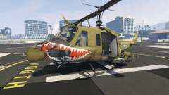 Bell UH-1D Iroquois Huey Gunship для GTA 5