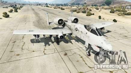 Fairchild Republic A-10A Thunderbolt II v1.2 для GTA 5