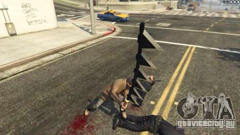 Anime Sawtooth Cutlery для GTA 5
