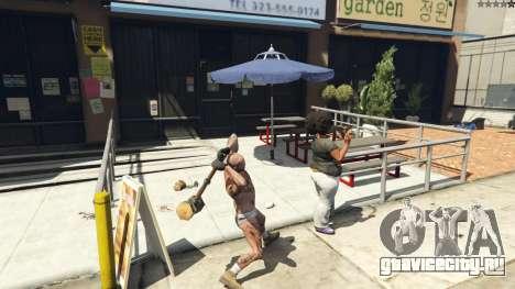 Wooden Fantasy Hammer для GTA 5