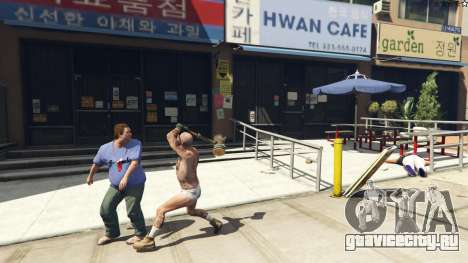 Wooden Fantasy Hammer для GTA 5