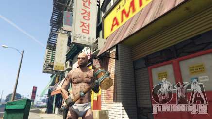 Wooden Fantasy Hammer для GTA 5