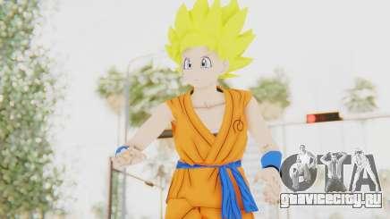 Dragon Ball Xenoverse Female Saiyan SSJ для GTA San Andreas