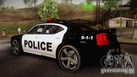 Dodge Charger SRT8 Police San Fierro для GTA San Andreas