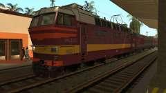 Пассажирский локомотив ЧС4т-521 для GTA San Andreas