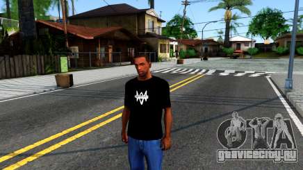 T-Shirt Watch Dogs 2 для GTA San Andreas