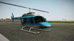 Serbian Police Helicopter для GTA San Andreas