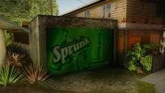 New CJ House Garage для GTA San Andreas