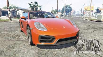 Porsche Boxster GTS (981) v1.2 [replace] для GTA 5