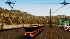 Tatra T6B5SU Barnaul для GTA San Andreas