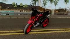 Honda MSX Modified red для GTA San Andreas