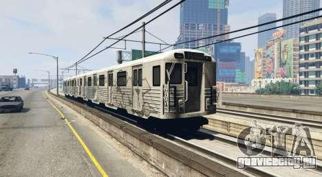 2008 Liberty City Metro Train для GTA 5