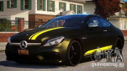 2016 Mercedes-AMG C63 S Coupe v1.1 для GTA 4