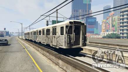 2008 Liberty City Metro Train для GTA 5