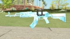 AK47 Glacier (Original Scope) для GTA San Andreas