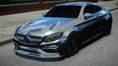 Mercedes-Benz C63 AMG Black для GTA 4