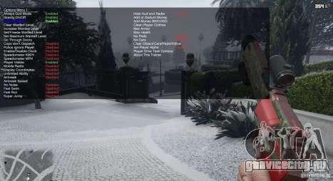 Simple Trainer 9.9 для GTA 5