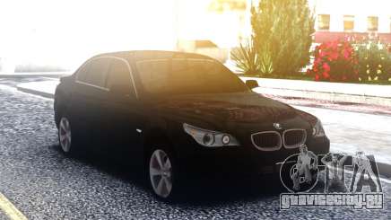 BMW 530XD E60 Black для GTA San Andreas