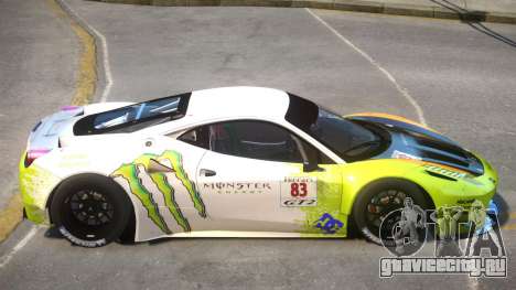 Ferrari 458 GT2 PJ1 для GTA 4