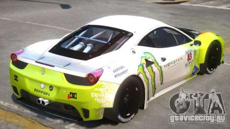 Ferrari 458 GT2 PJ1 для GTA 4