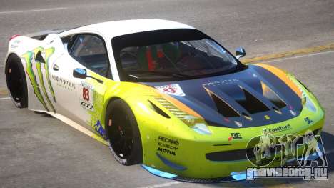 Ferrari 458 GT2 PJ1 для GTA 4