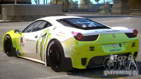 Ferrari 458 GT2 PJ1 для GTA 4