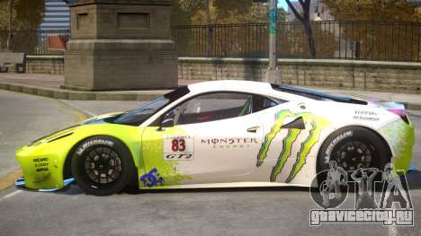 Ferrari 458 GT2 PJ1 для GTA 4