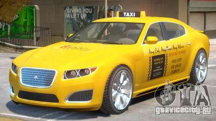 Lampadati Felon TaxiCar для GTA 4