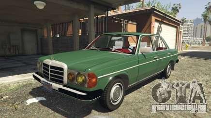 Mercedes-Benz 230 W123 1978 v2.0 для GTA 5
