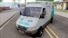 Mercedes-Benz Sprinter Ambulancia Uocra для GTA San Andreas