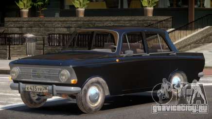 1968 Moskwitch 412 V1.0 для GTA 4