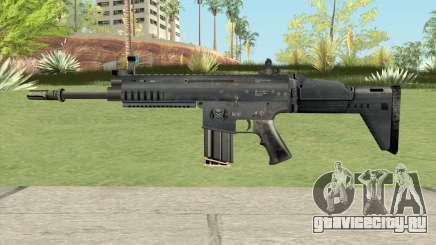 SCAR-H Black (Soldier Front 2) для GTA San Andreas