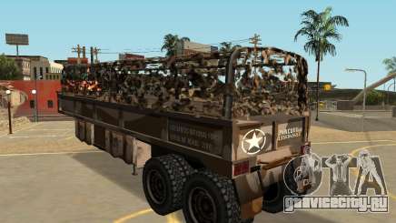 МТЛ казармы трейлер Semi для GTA San Andreas