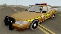 Ford Crown Victoria 2011 (Bone County Sheriff) для GTA San Andreas