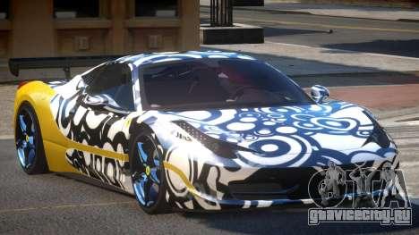 Ferrari 458 SRI-37 PJ4 для GTA 4
