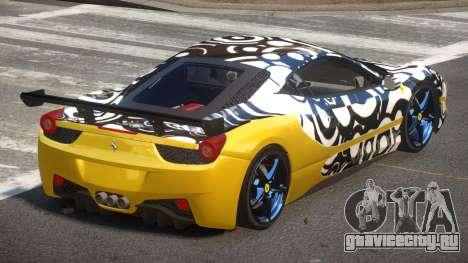 Ferrari 458 SRI-37 PJ4 для GTA 4