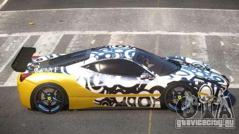 Ferrari 458 SRI-37 PJ4 для GTA 4