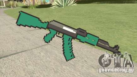 AK47 Pixels (Minecraft) для GTA San Andreas