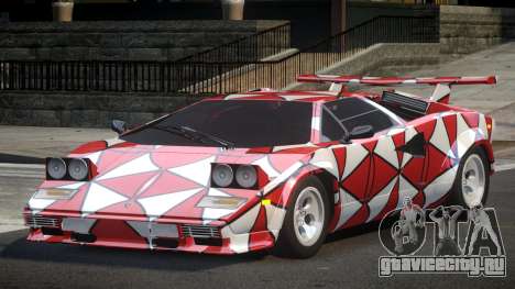 Lamborghini Countach RT L4 для GTA 4
